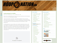 Tablet Screenshot of hoopnation.de